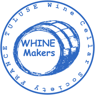 Round Wine Company Stamp with Oak Barrel Logo | Customize for $2.5