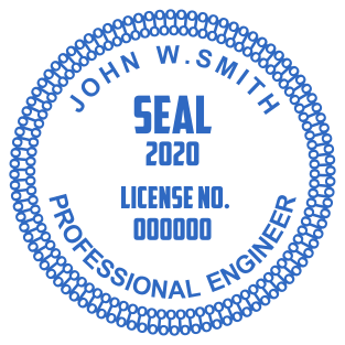 Ornamental Round Seal for Professionals | Just $2.5