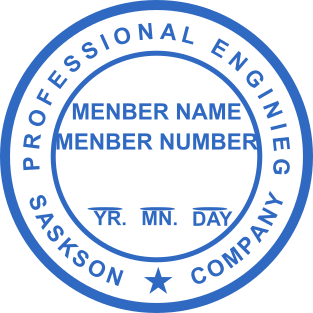 Simple Round Stamp with Thick Rings and Star | Create Yours for $2.5