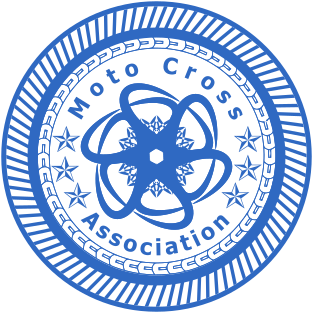 Round seal with a logo for Moto Cross Association №1536