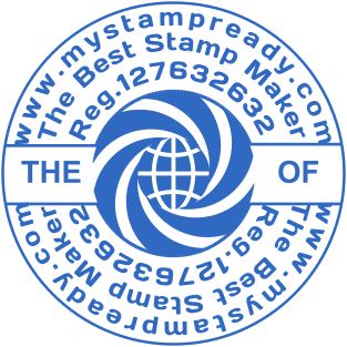 Informational seal that can be created in a stamp maker №1583