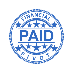 A round seal for a financial company with “PAID” sign №1597