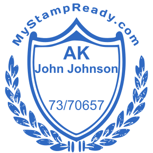 Custom rubber seal with individual design for John Johnson №1660