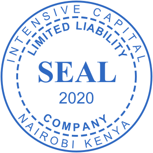 Round seal with individual design for a company based in Kenya №1860