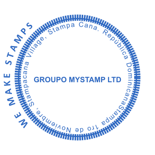 Make different types of stamps for a company using the template №1883