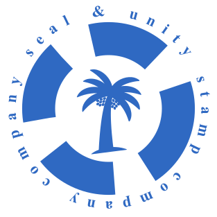 Company seal with logo for travel, hotel or restaurant business №2023