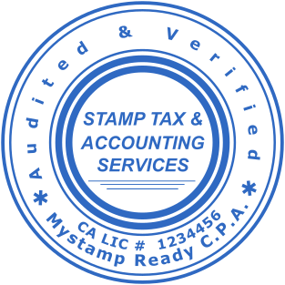 Unusual custom seal rubber stamp for a company with individual design №2056