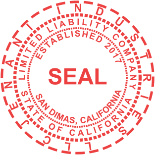 Stamp mockup №2245,Size :38mm