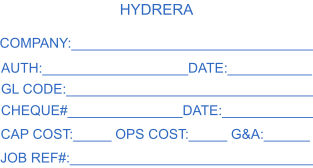 Simple Rectangular Stamp without Border and Text Fields for $2.5 | Create Yours Today