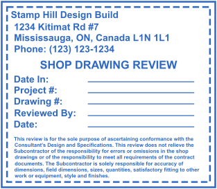 Rectangular Bank Payment Receipt Stamp 55x48mm | Create Yours for $2.5