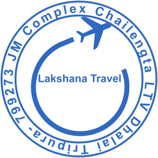 Circular Travel Agency Stamp with Aircraft Logo | Design Your Custom Business Stamp