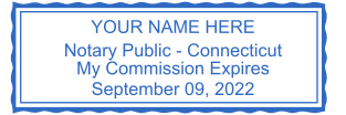 Personalize Your Connecticut Notary Stamp Online | Starting at $2.5