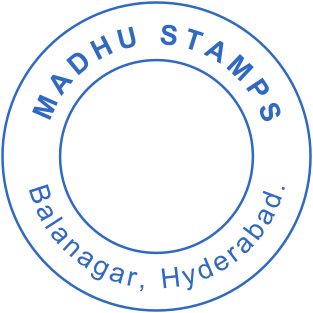 Simple Round Stamp with Two Rings and Text | Design Yours for $2.5