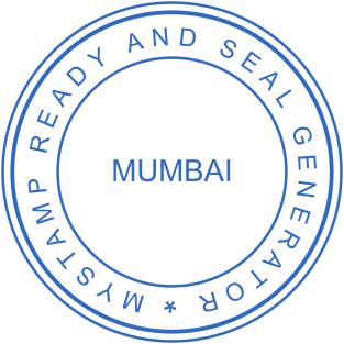 Stamp mockup №3020,Size :38mm