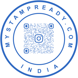 Stamp mockup №3039,Size :38mm