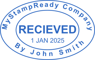 Stamp mockup №3055,Size :55mm