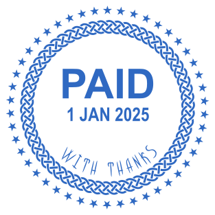 Stamp mockup №3084,Size :38mm