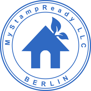 Stamp mockup №3087,Size :38mm