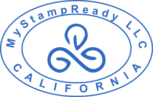 Stamp mockup №3090,Size :55mm