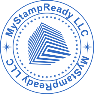 Stamp mockup №3093,Size :38mm