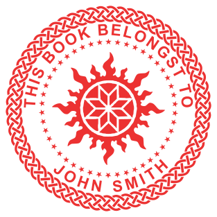 Stamp mockup №3104,Size :38mm