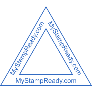 Stamp mockup №3119,Size :43mm