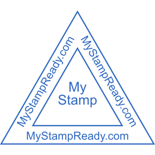 Stamp mockup №3121,Size :43mm