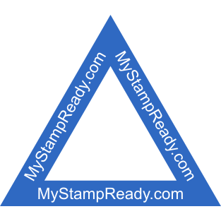 Stamp mockup №3123,Size :43mm