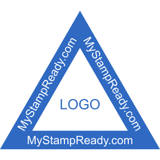 Stamp mockup №3124,Size :43mm