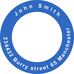 Stamp mockup №3141,Size :38mm