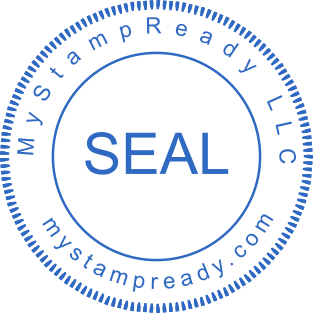 Stamp mockup №3155,Size :25mm