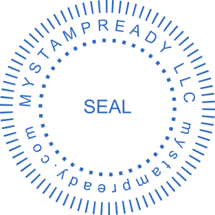 Stamp mockup №3157,Size :25mm