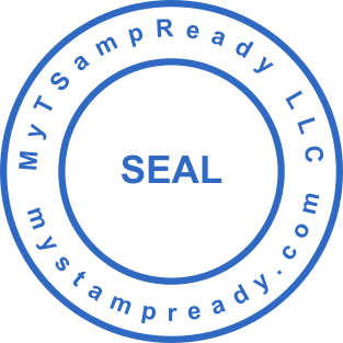 Stamp mockup №3161,Size :38mm