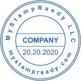 Stamp mockup №3162,Size :38mm